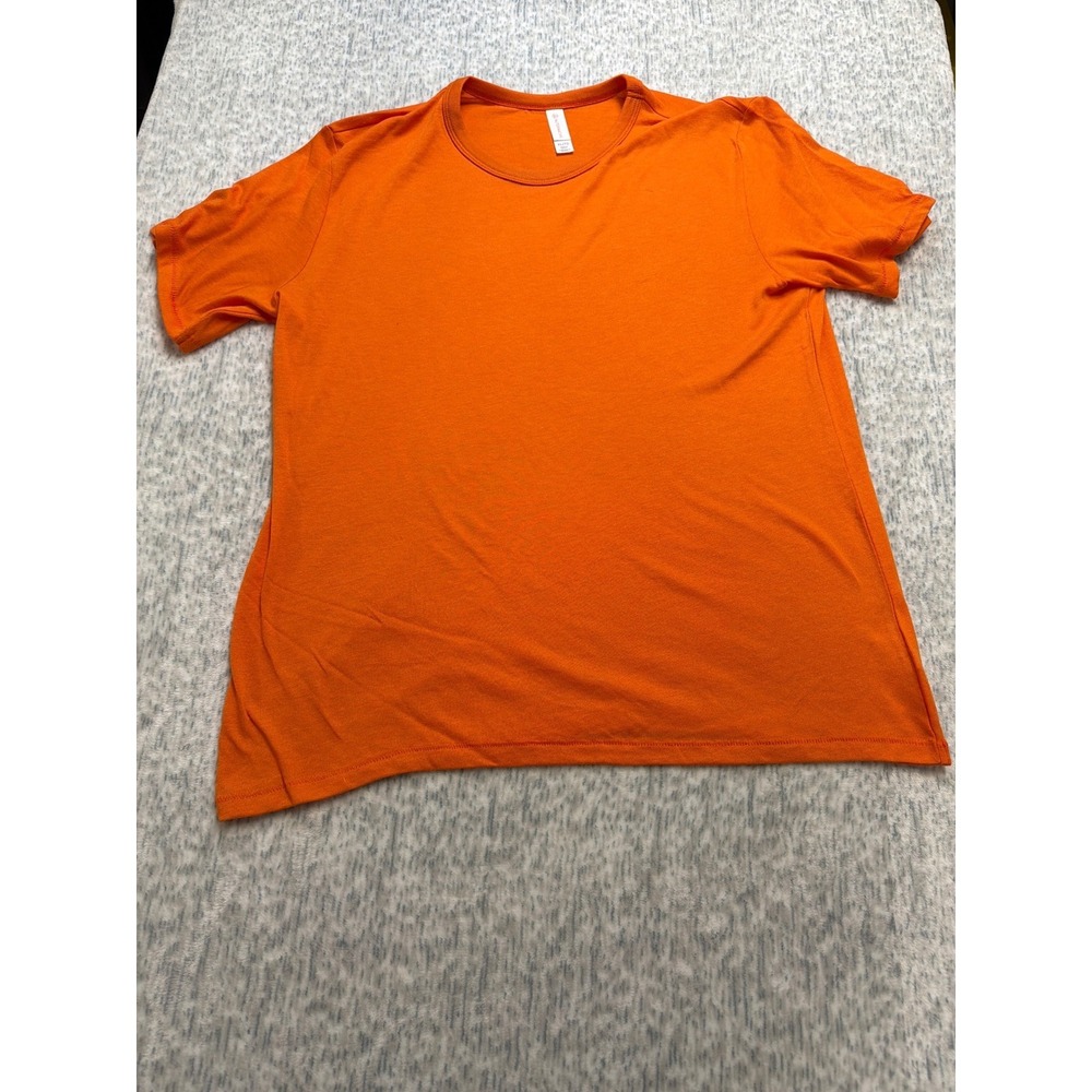 Alternative Apparel Southern Orange 5050BP Short Sleeve‎ T Shirt Top XL NWOT